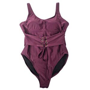 Shore Shapes One-Piece Swimsuit Size 14